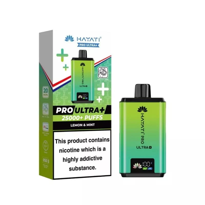 Hayati Pro Ultra Plus 25000 (25k Bar) Prefilled Pod Kit (Review, Price &amp; Specs)