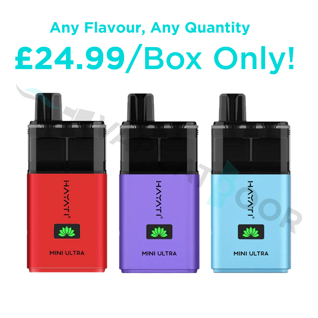 Hayati Mini Ultra 1500 Puffs (Box of 5)