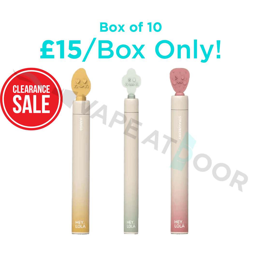 Hey Lola 600 Puffs - Box of 10