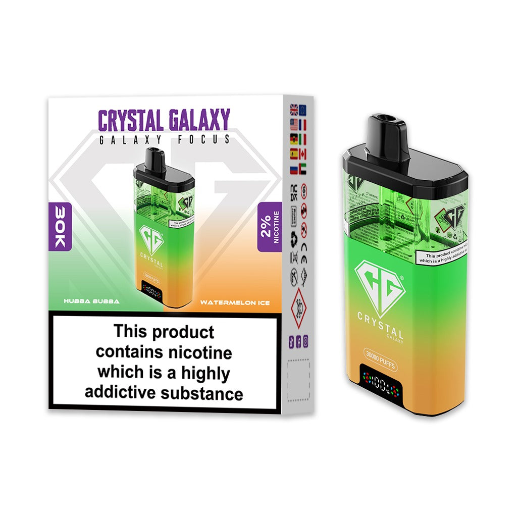 Crystal Galaxy Focus 30000 Puffs Disposable Vape