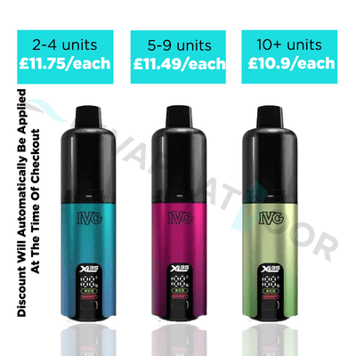 3 IVG XL 35K Prefilled Pod Vape Kit with multibuy deals