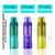 Three colorful jnr p4 vape refill pods with pricing and quantity discounts displayed on a white background.