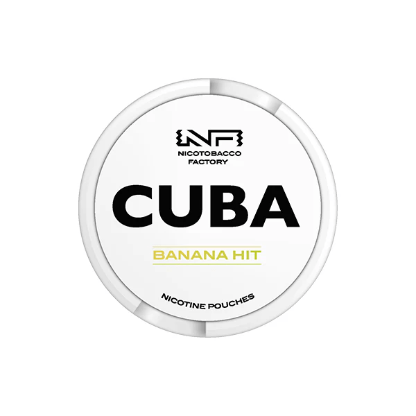 CUBA White Snus 16mg (Nicotine Pouches)