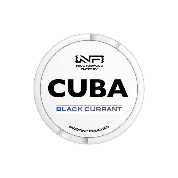 CUBA White Snus 16mg (Nicotine Pouches)