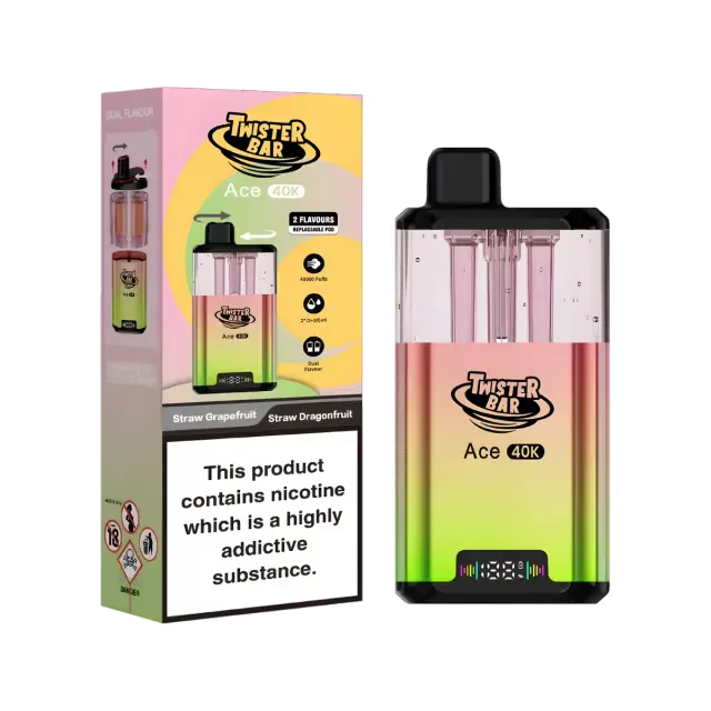 Twister Bar Ace 40K Puffs Prefilled Pod Kit