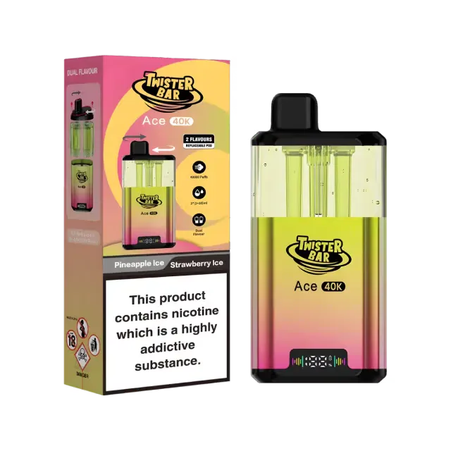 Twister Bar Ace 40K Puffs Prefilled Pod Kit