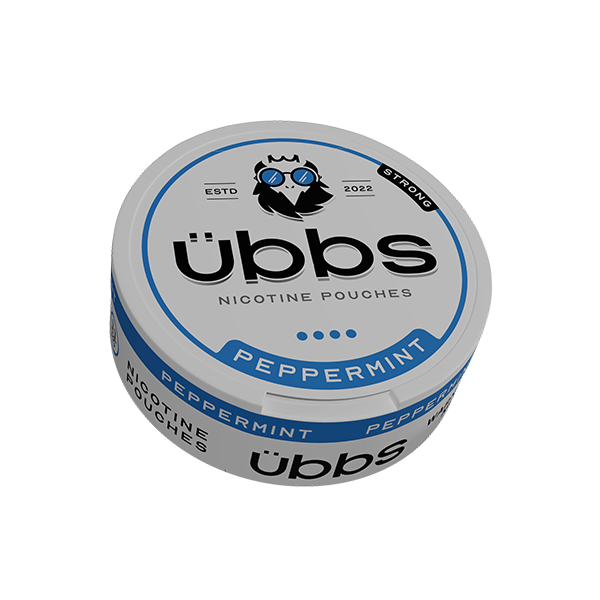 11mg Übbs Peppermint Strong Nicotine Pouches - 20 Pouches